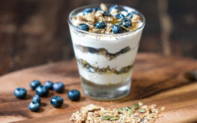 Romige Griekse yoghurt parfait: een gezonde traktatie